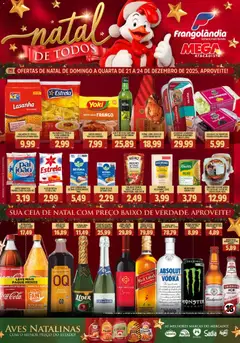 Pré-Visualização do folheto "Ofertas de Natal" da loja Frangolândia válido a partir de 21/12/2025