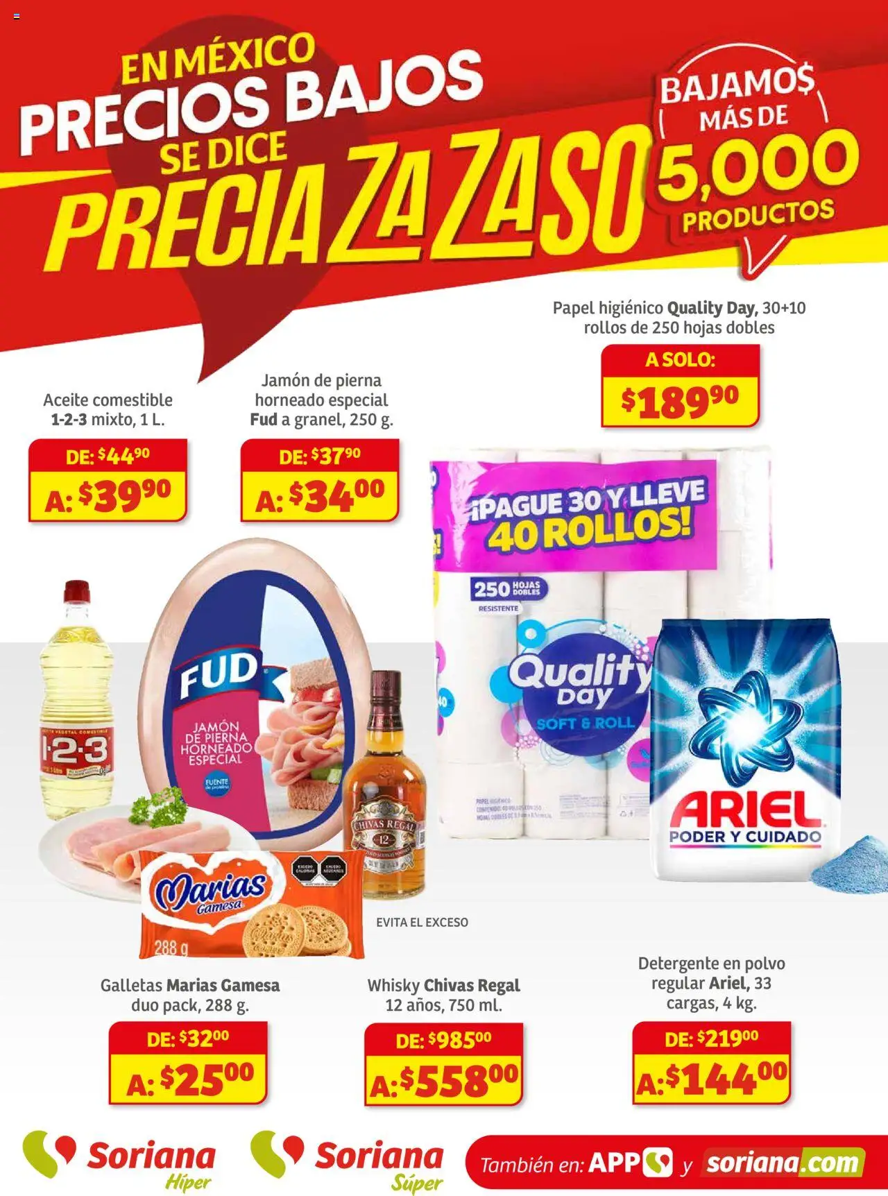 Preciazazaso Híper: Frontera BCN, Son Soriana y sus promociones válidas desde el 18/09/2025 - Número de página 1