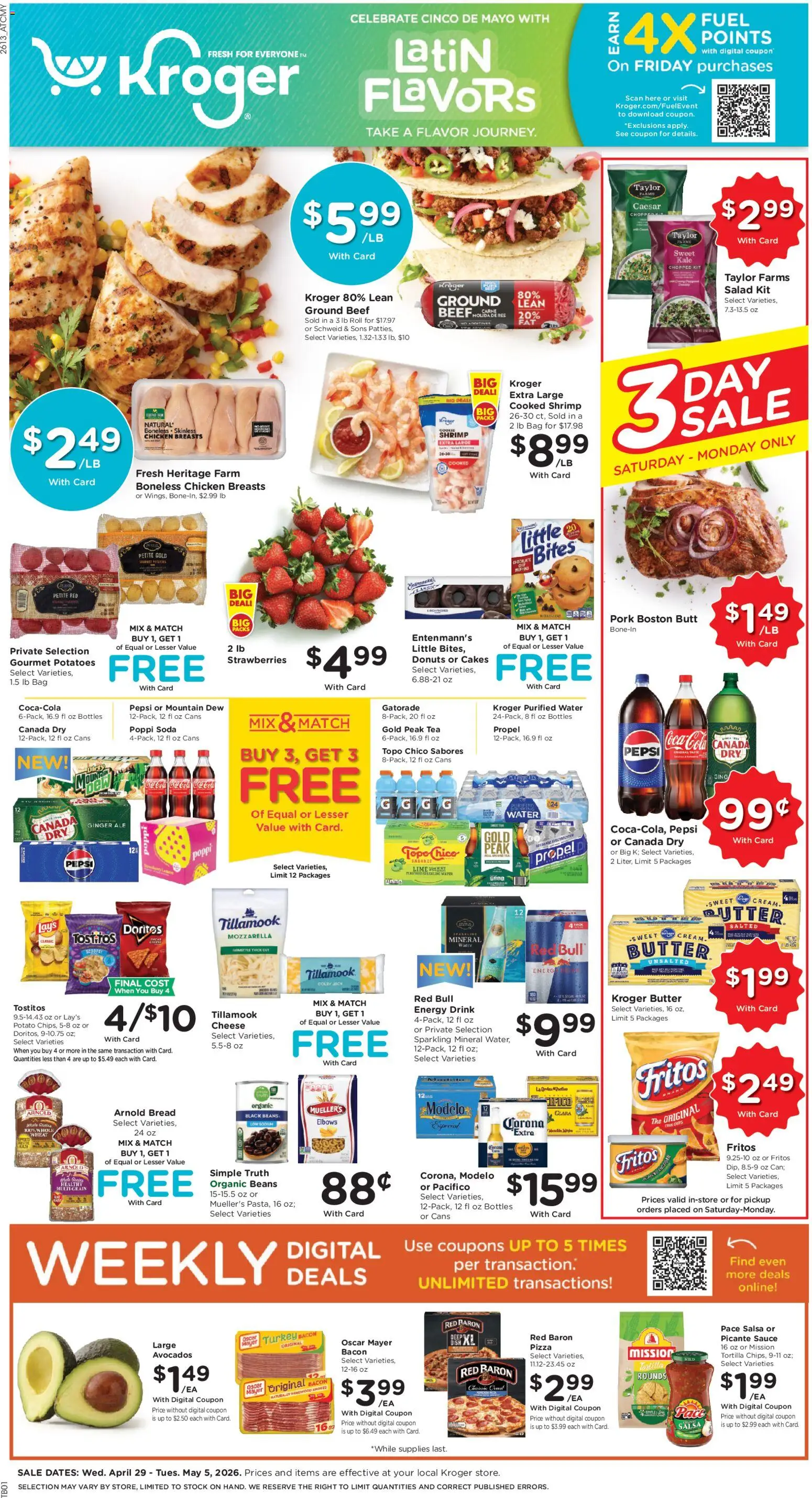 Ad Preview of Kroger Kroger Weekly Ad from 04/29/2026