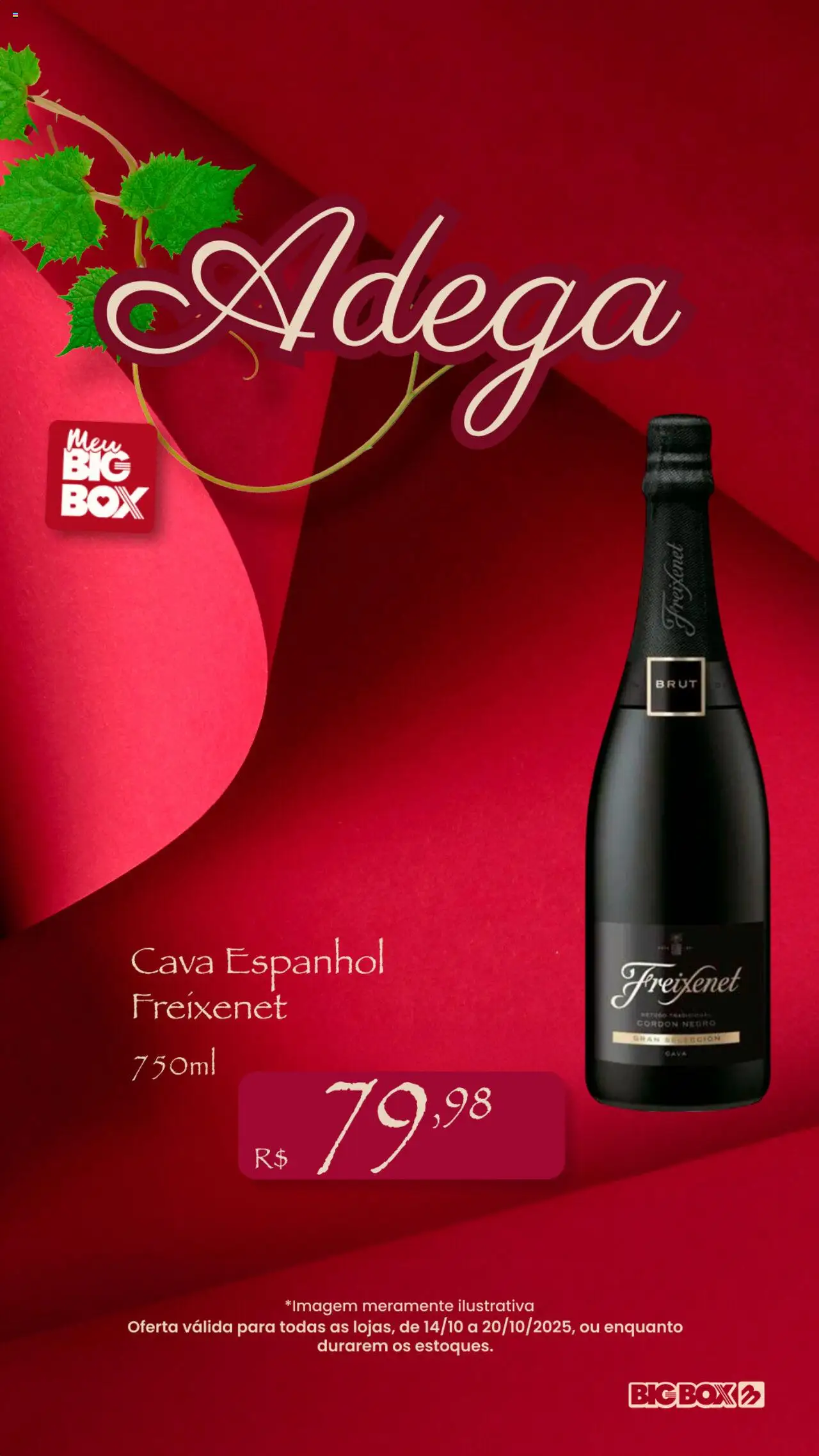 Big Box folheto "Ofertas Adega" válido a partir de 14/10/2025 - número de página 1