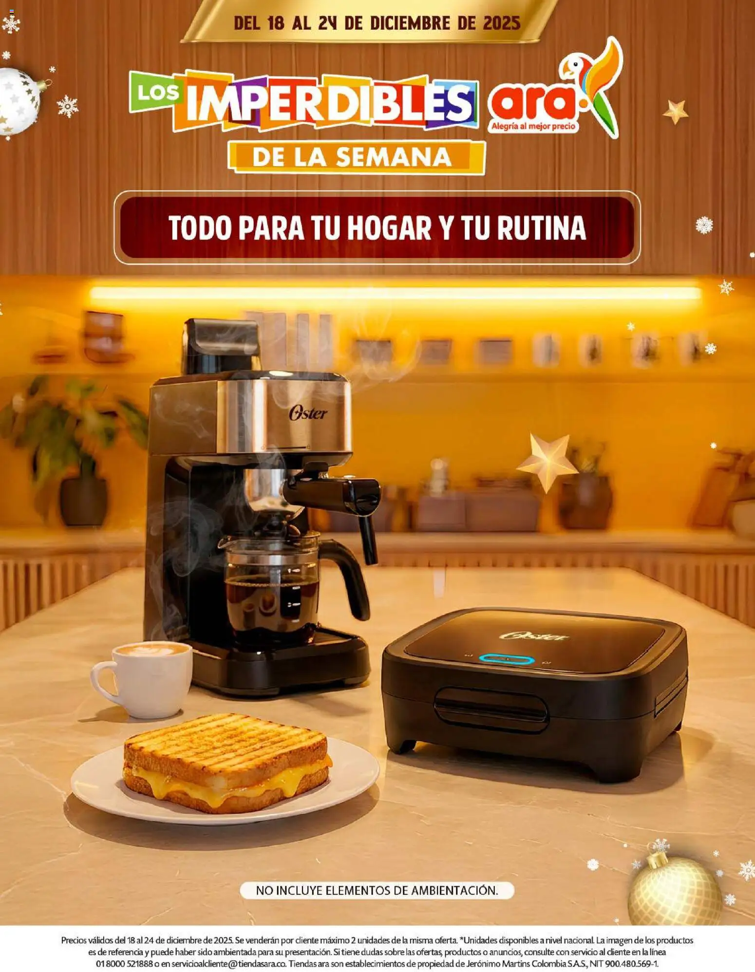  Vista previa del prospecto Imperdibles ara de la semana del almacen Ara válida del 18/12/2025 al 24/12/2025