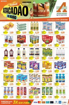 Pré-Visualização do folheto "Ofertas - PR" da loja Atacadão válido a partir de 21/01/2026