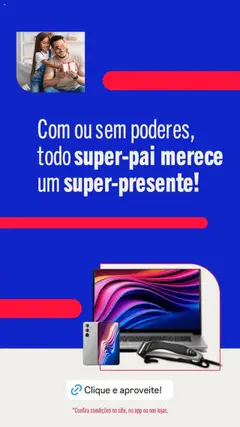 Pré-Visualização do folheto "Promoções" da loja Casas Bahia válido a partir de 08/08/2025