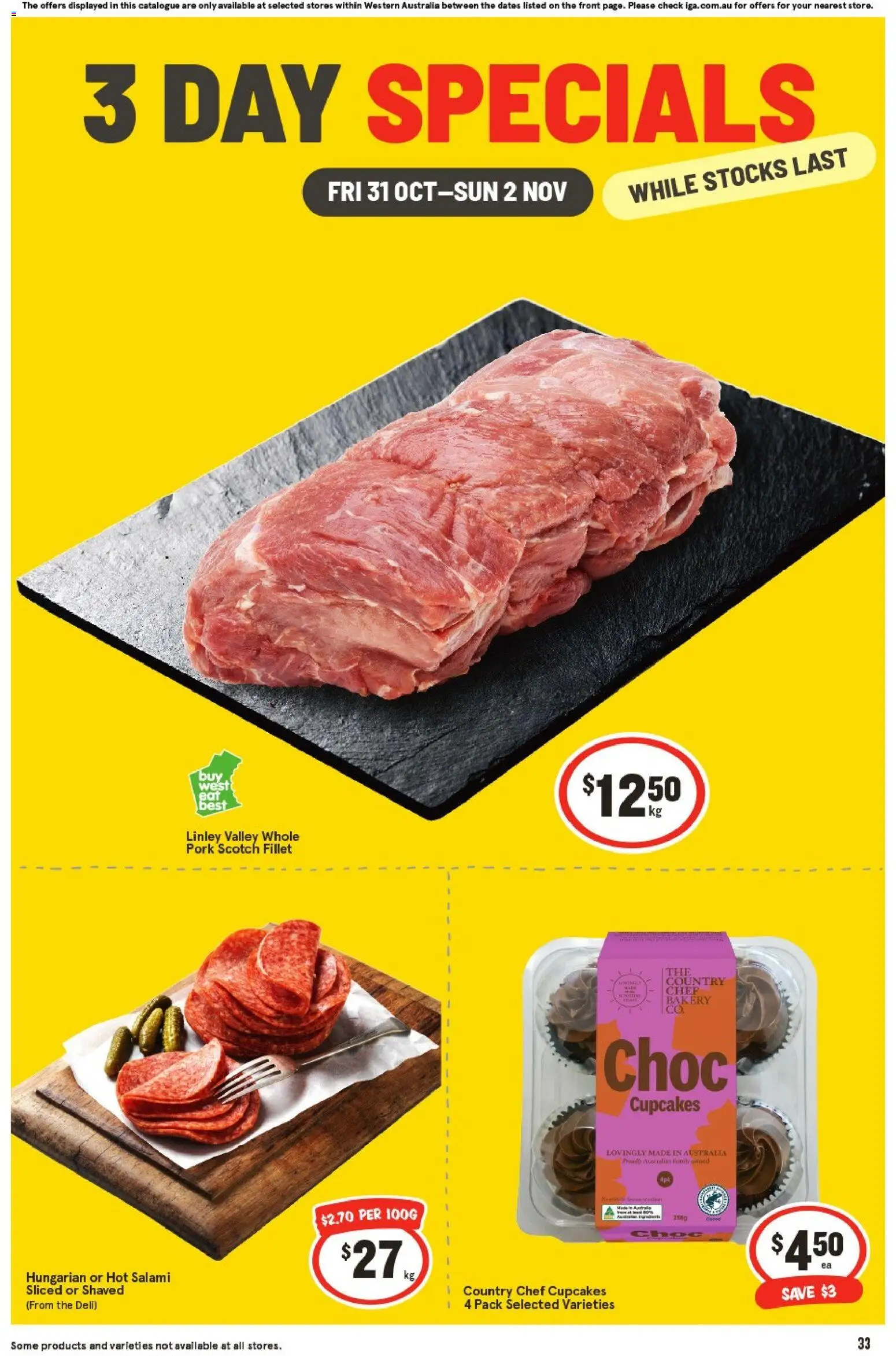 IGA catalogue valid from 31/10/2025 - page 1