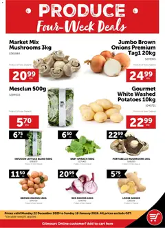 Preview of catalogue Catalogue from shop Gilmours valid 22 Dec 2025