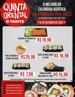 Pré-Visualização do folheto "Ofertas Especial Oriental" da loja Tauste válido a partir de 16/10/2025