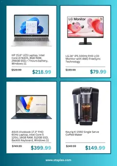 Ad Preview of Staples Cyber Week from 11/30/2025 | Page: 4
