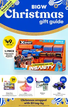 Preview of catalogue Big W Catalogue from shop Big W valid 27/10/2025