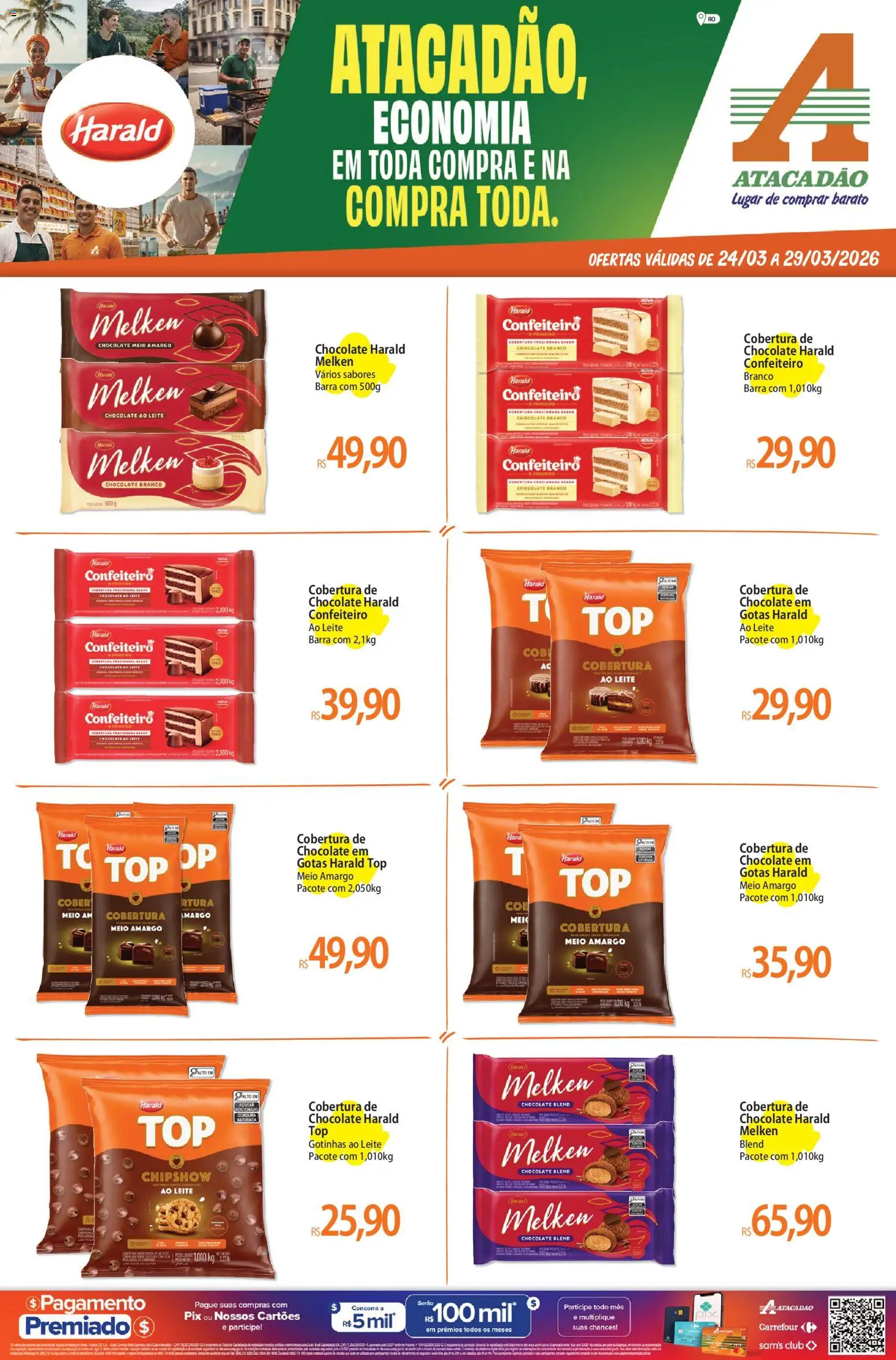 Pré-Visualização do folheto "Atacadão ofertas - RO" da loja Atacadão válido a partir de 24/03/2026
