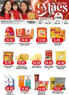 Pré-Visualização do folheto "Royal Supermercados ofertas Segunda e Terça do Empreendedor" da loja Royal Supermercados válido a partir de 20/04/2026