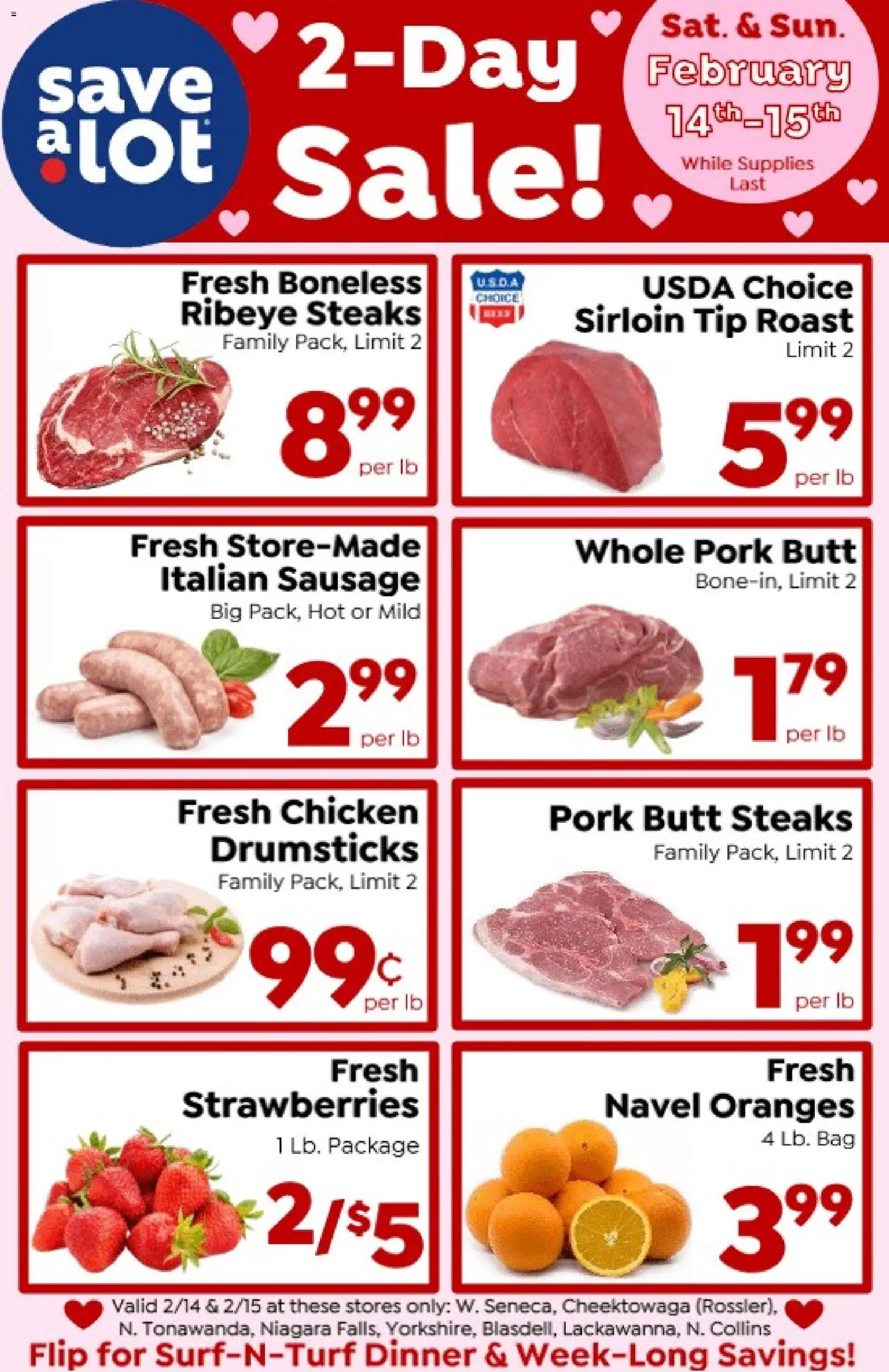 Ad Preview of Save a Lot Special Promotion from 02/14/2026