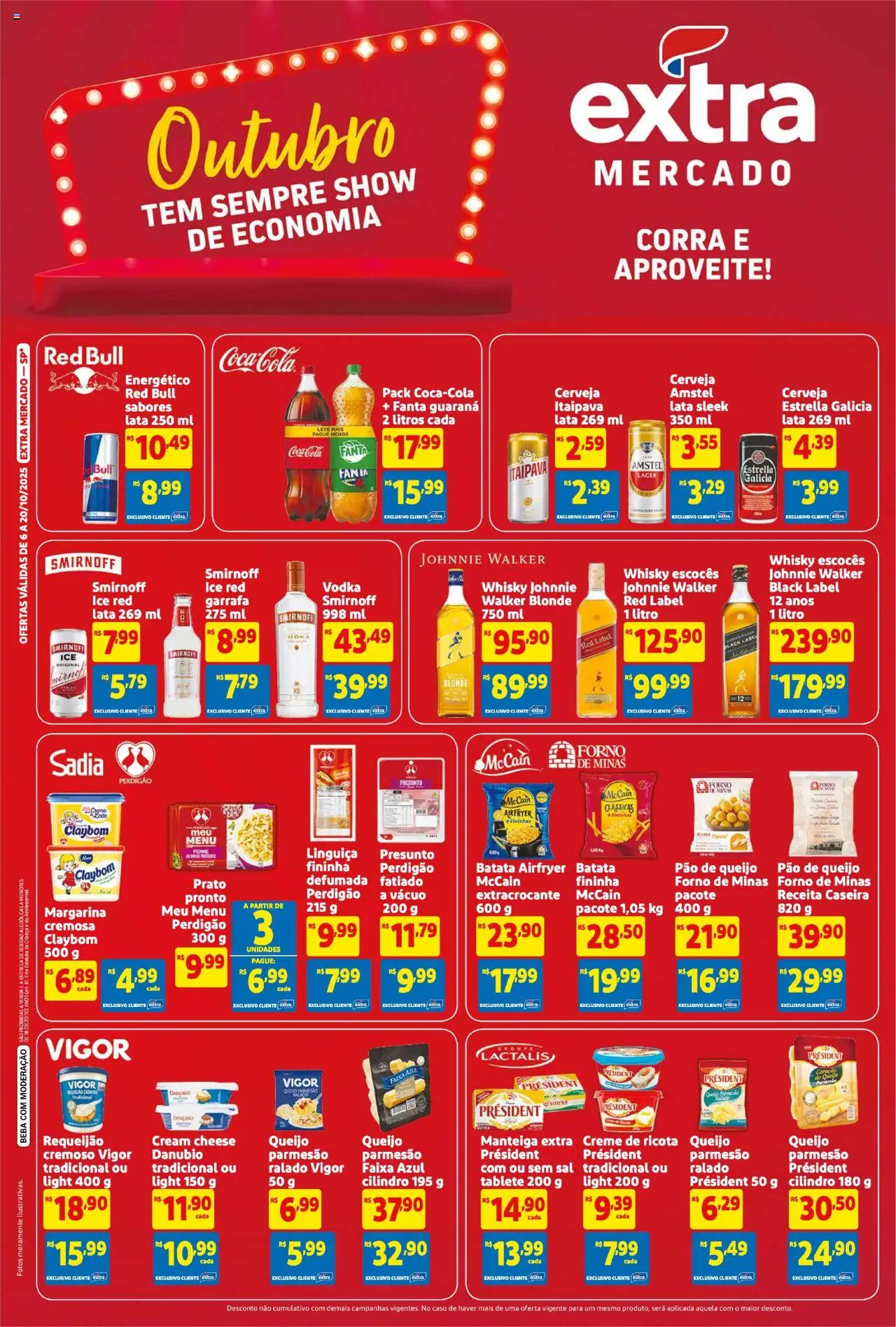 Extra folheto "Ofertas de Mercado Quinzenal" válido a partir de 06/10/2025 - número de página 1