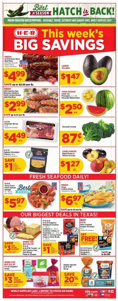 Ad Preview of H-E-B Weekly Ad from 07/30/2025