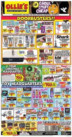 Ad Preview of Ollie's Weekly Ad from 10/08/2025
