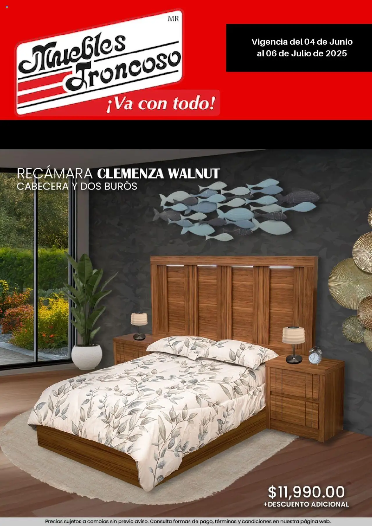 Catálogo Muebles Troncoso y sus promociones válidas desde el 04/06/2025 - Número de página 1 - Cabecera