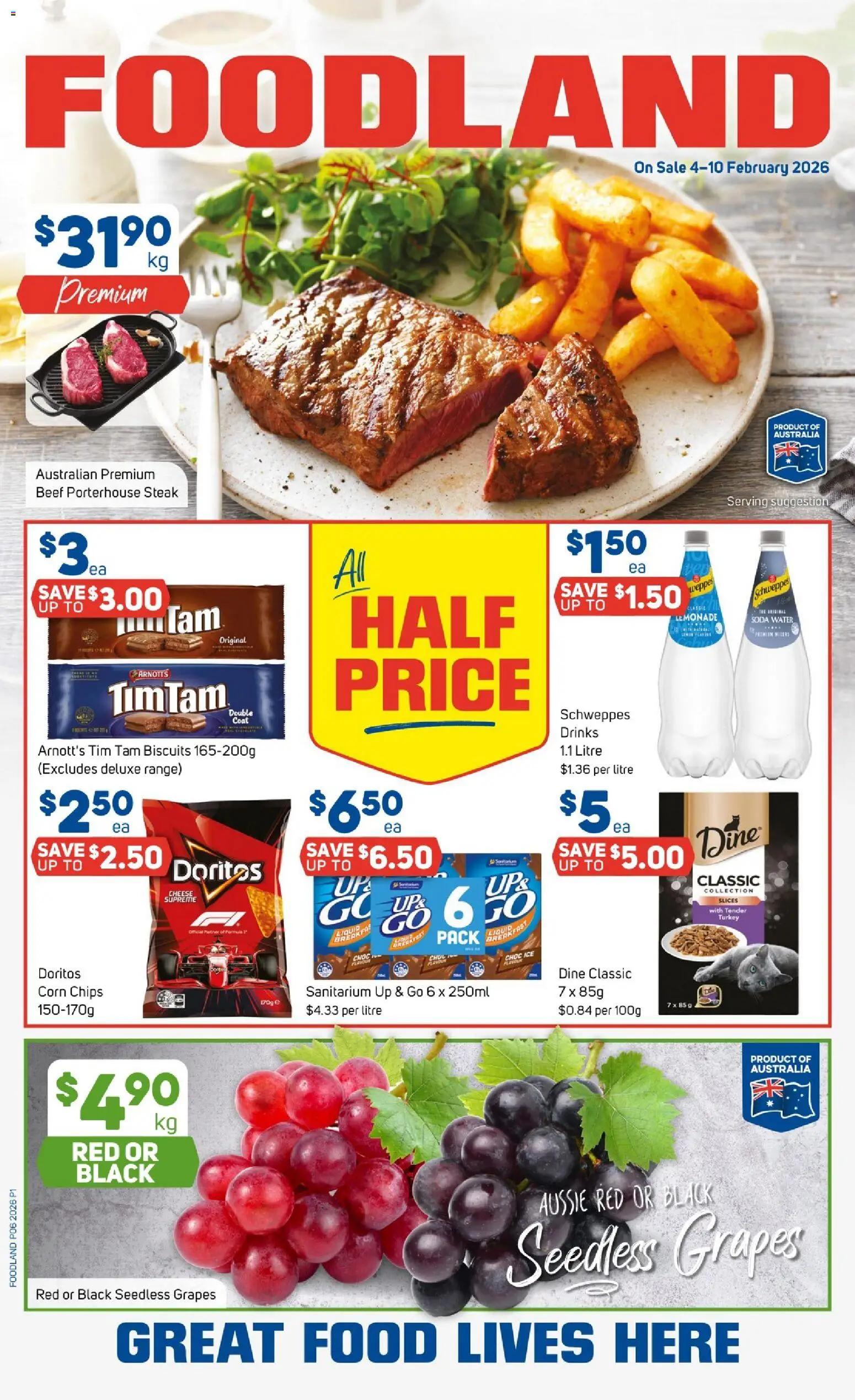 Preview of catalogue Catalogue from shop Foodland valid 04/02/2026