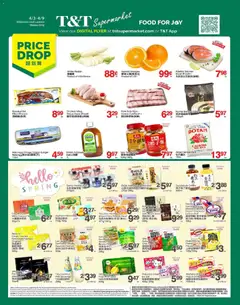 Preview of leaflet T&T Supermarket weekly flyer / circulaire from shop T&T Supermarket is valid from Apr 03, 2026
