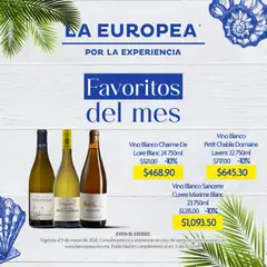 Vista previa las ofertas de la tienda La Europea - Catálogo Favoritos del mes desde el 22/02/2026 