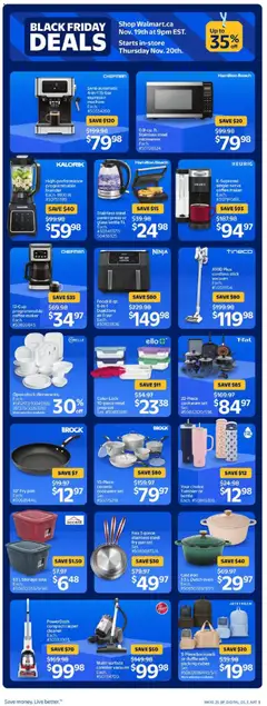 Preview of leaflet Weekly Flyer from shop Walmart is valid from Nov 20, 2025 | Page: 19