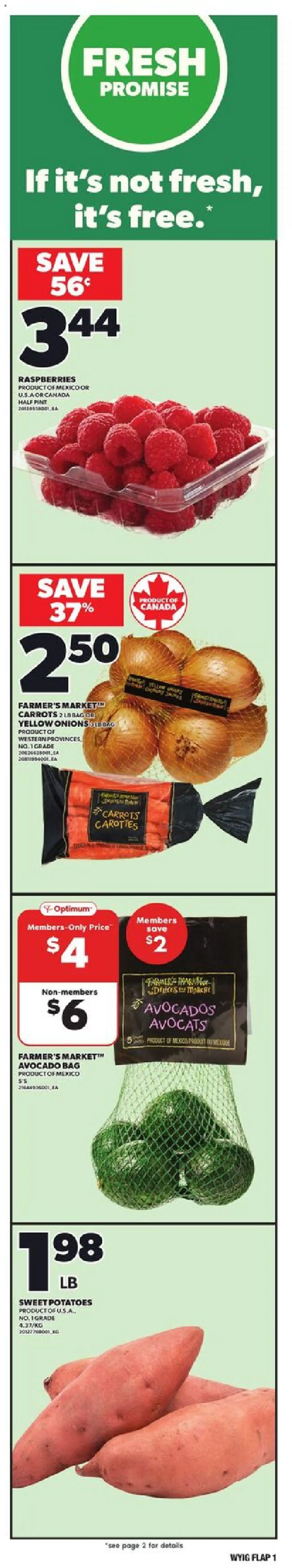 Loblaws flyer valid from Sep 18, 2025 - page number 1