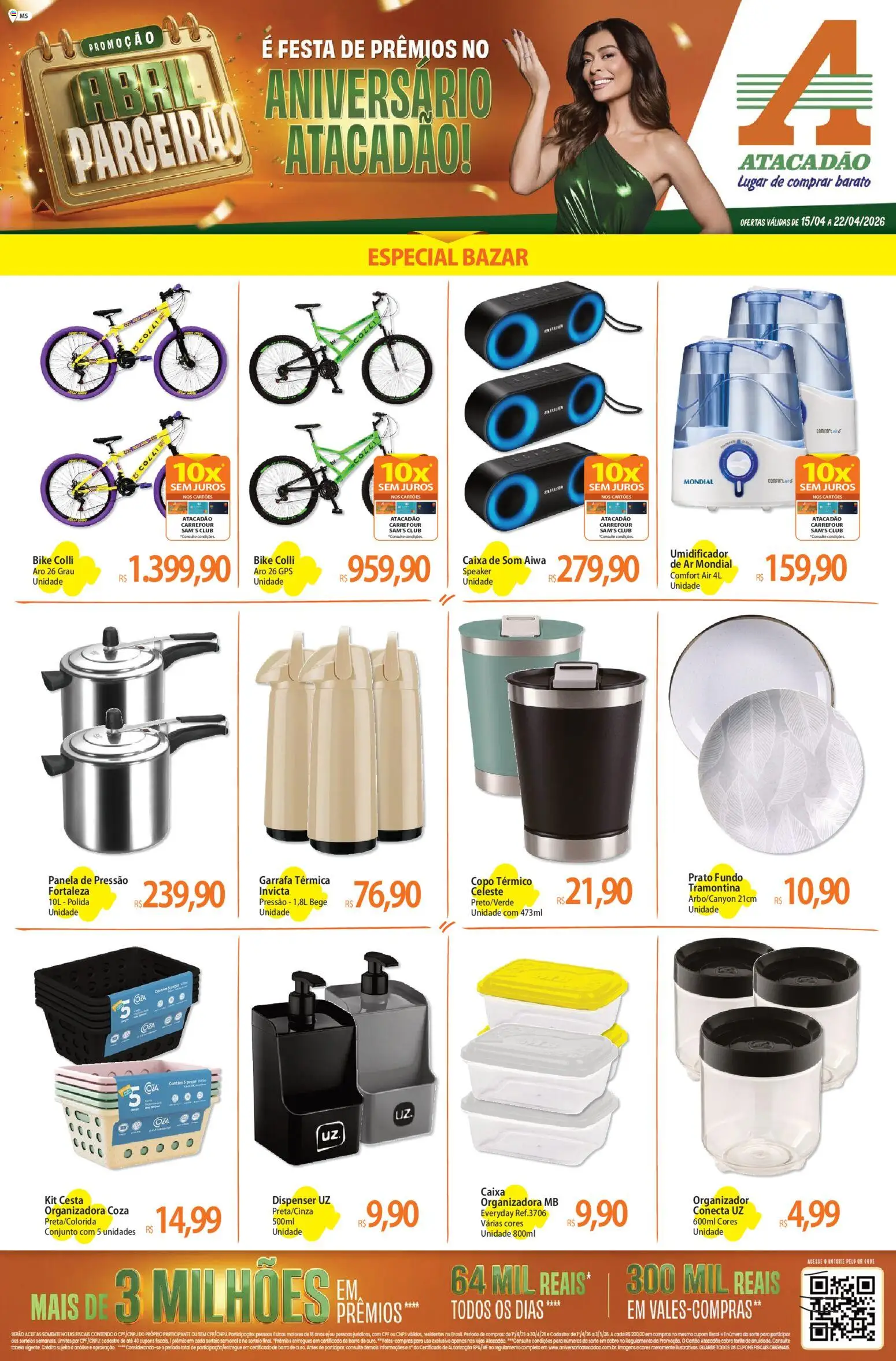 Pré-Visualização do folheto "Atacadão ofertas - MS" da loja Atacadão válido a partir de 15/04/2026