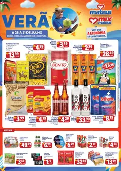 Pré-Visualização do folheto "Ofertas de Verão" da loja Mateus válido a partir de 28/07/2025