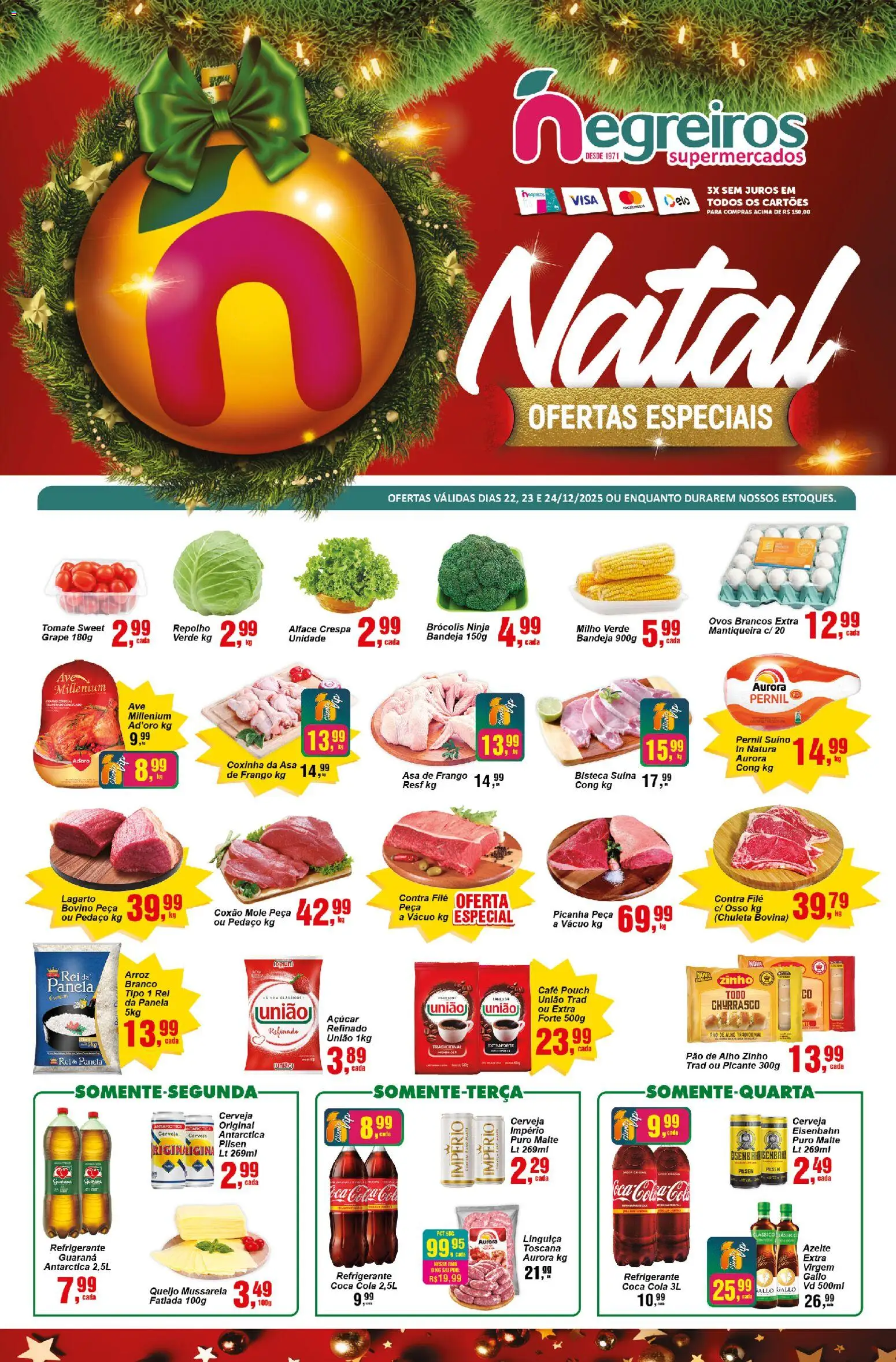 Pré-Visualização do folheto "Ofertas da semana" da loja Negreiros válido a partir de 22/12/2025