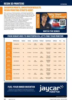 Preview of catalogue Engineering & Scientific Catalogue 2025/2026 from shop Jaycar valid 09/07/2025 | Page: 42