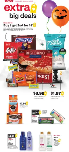 Ad Preview of CVS Pharmacy Weekly Ad - DC from 10/26/2025