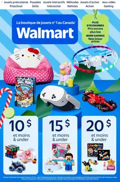 Preview of leaflet La boutique de jouets from shop Walmart is valid from Oct 16, 2025