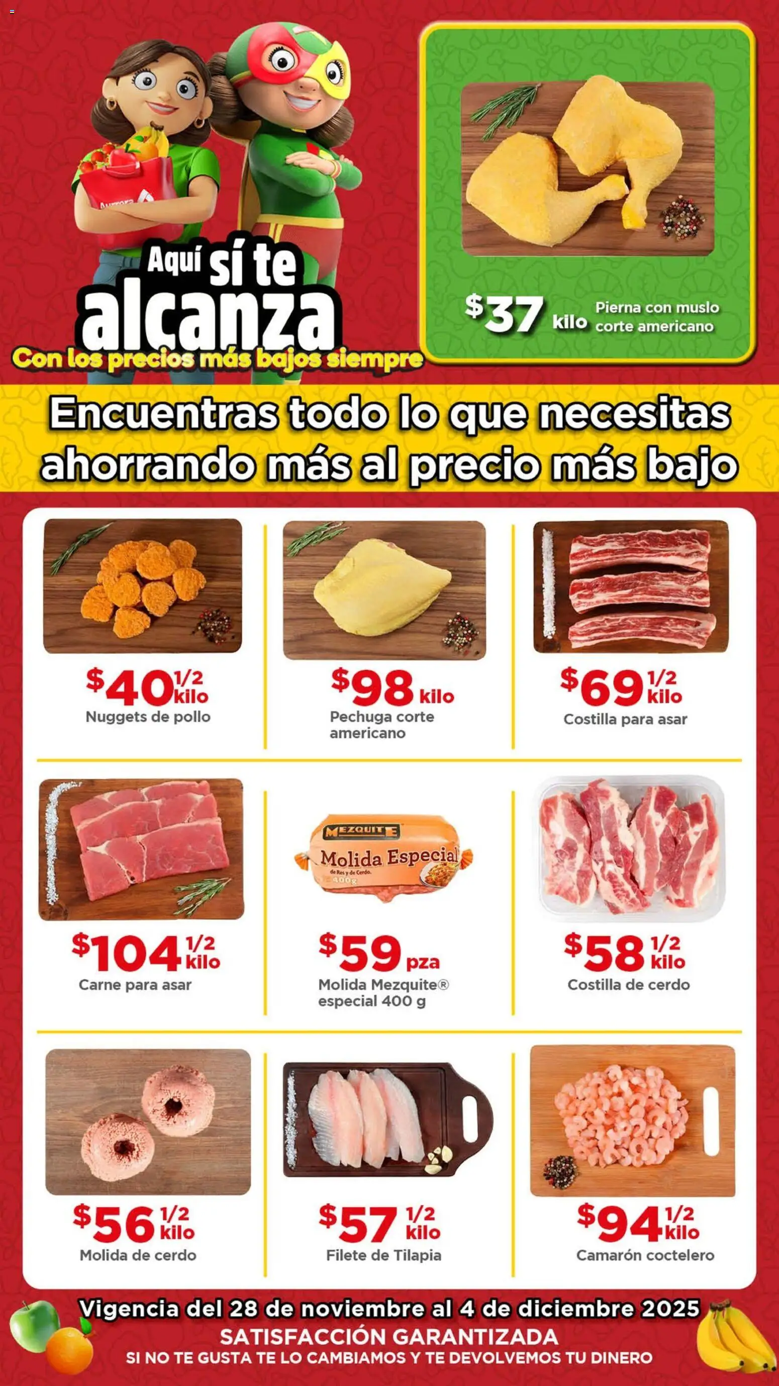 Vista previa las ofertas de la tienda Bodega Aurrerá - Folleto Ofertas desde el 28/11/2025 