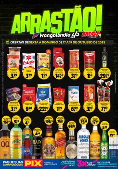 Pré-Visualização do folheto "Ofertas Arrastão" da loja Frangolândia válido a partir de 17/10/2025
