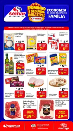 Pré-Visualização do folheto "Semar Supermercado - Ofertas da semana" da loja Semar Supermercado válido a partir de 19/04/2026