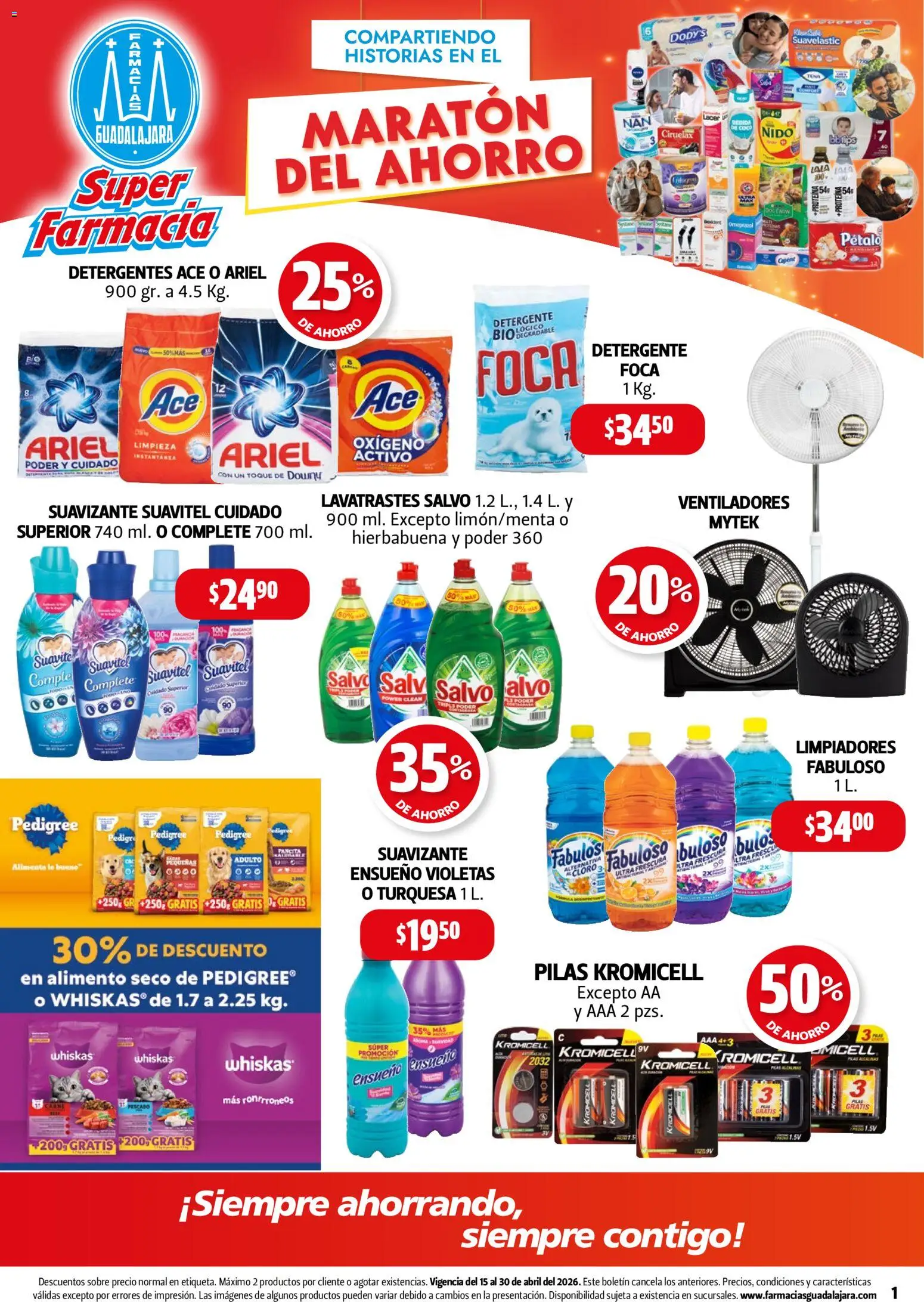 Vista previa las ofertas de la tienda Farmacia Guadalajara - Farmacia Guadalajara catálogo desde el 15/04/2026 