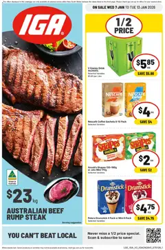 Preview of catalogue Catalogue NSW from shop IGA valid 07/01/2026