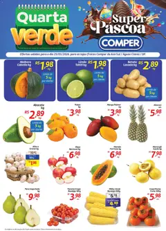 Pré-Visualização do folheto "Comper ofertas Quarta Verde " da loja Comper válido a partir de 25/03/2026