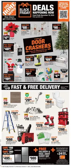 Preview of leaflet Weekly Flyer - NS from shop Home Depot is valid from Nov 27, 2025