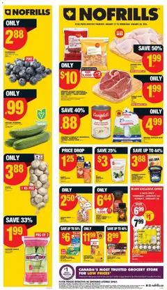 Preview of leaflet Weekly flyer / circulaire from shop No Frills is valid from Jan 22, 2026