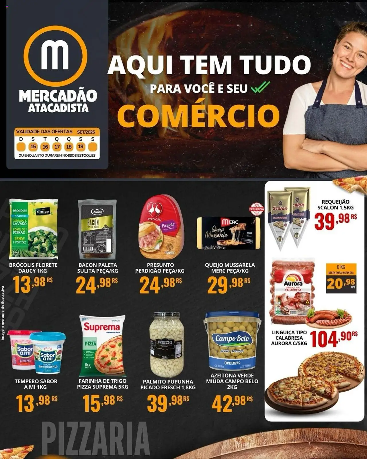Mercadão Atacadista folheto "Ofertas da semana" válido a partir de 15/09/2025 - número de página 1