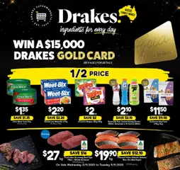 Preview of catalogue Catalogue QLD from shop Drakes valid 03/09/2025
