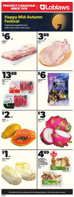 Un aperçu du dépliant General Merchandise du magasin Loblaws est valide à partir 18 sept. 2025