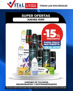 Vista previa del folleto de la tienda Vital válido desde el 17/07/2025 