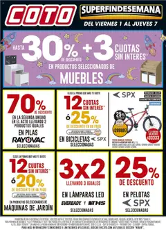 Vista previa del folleto de la tienda Coto válido desde el 01/08/2025 
