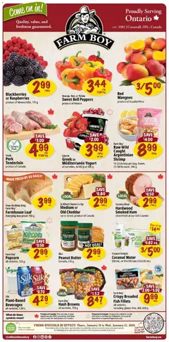 Preview of leaflet Weekly flyer / circulaire from shop Farm Boy is valid from Jan 15, 2026