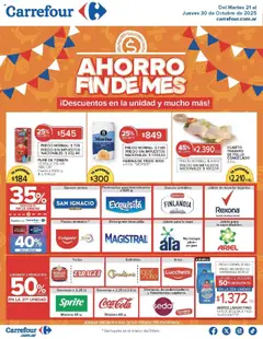 Vista previa del folleto de la tienda Carrefour válido desde el 21/10/2025 