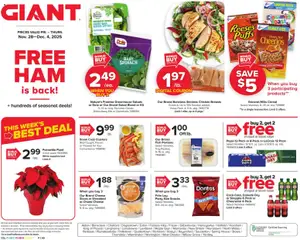 Ad Preview of Giant Weekly Ad from 11/28/2025