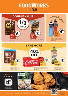 Preview of catalogue Catalogue VIC from shop Foodworks valid 17/09/2025