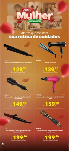 Pré-Visualização do folheto "Lojas Quero-Quero ofertas Dia da Mulher" da loja Lojas Quero-Quero válido a partir de 02/03/2026