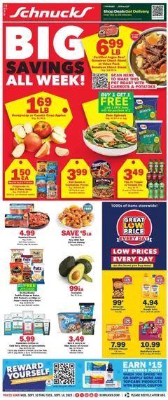 Ad Preview of Schnucks Weekly Ad from 09/10/2025