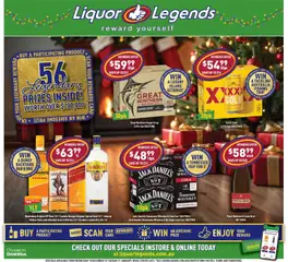 Preview of catalogue Catalogue Beachmere from shop Liquor Legends valid 10/12/2025